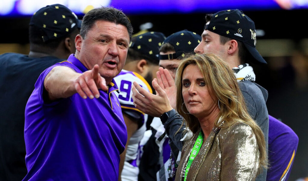 Kelly Orgeron Relationship and Marriage with Ed Orgeron